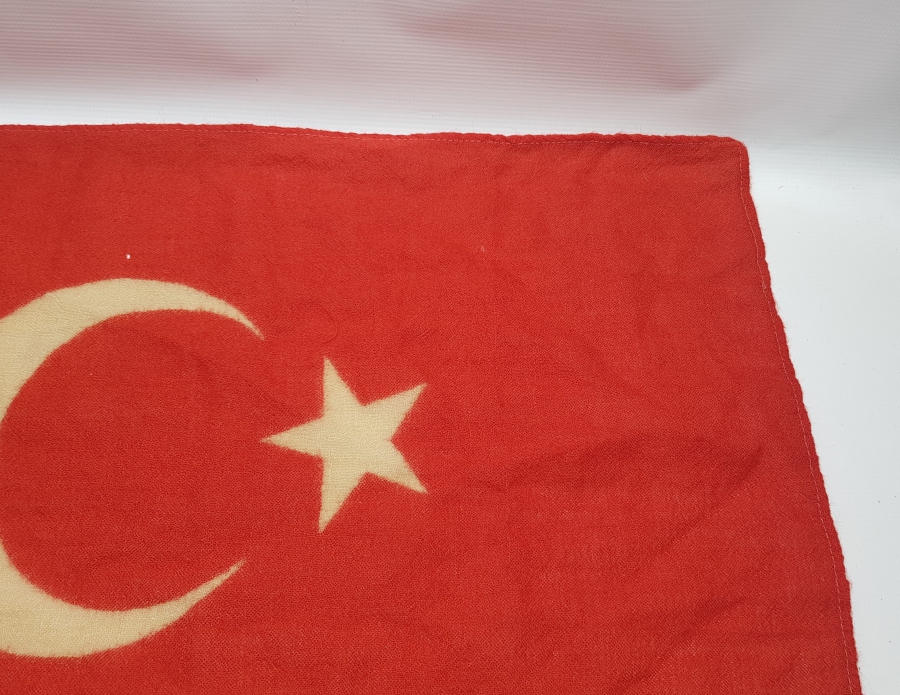 OSMANLI SON DÖNEM KÖK BOYA BAYRAK