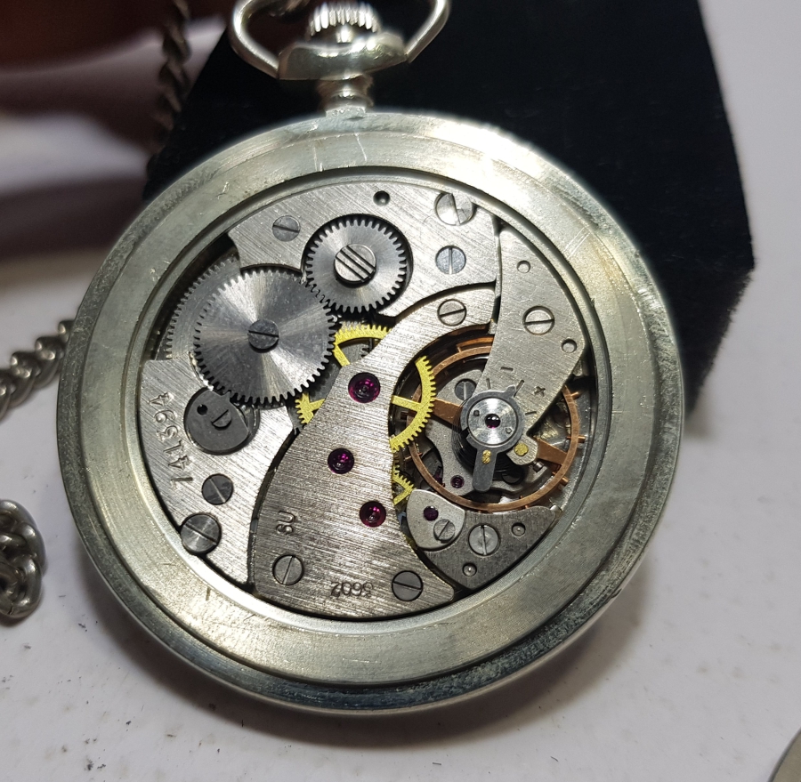 MOTOSİKLETÇİ GÖRSELLİ ÖZEL YAPIM KURMALI ANTİKA CEP SAATİ