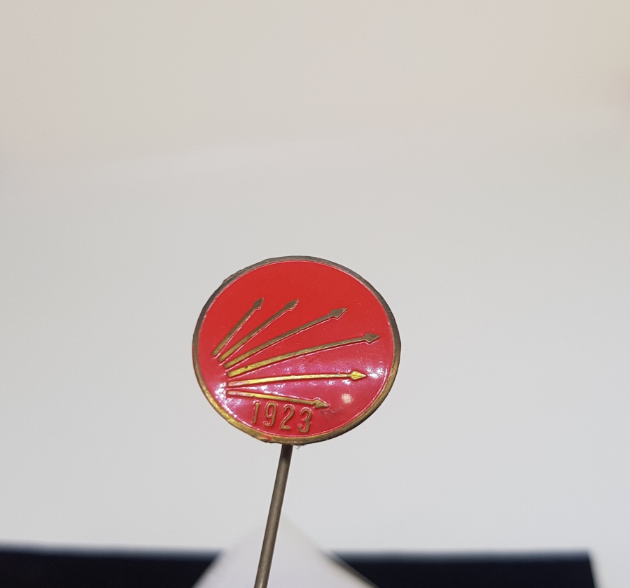 ORİJİNAL KABINDA ANTİKA CHP ROZETİ