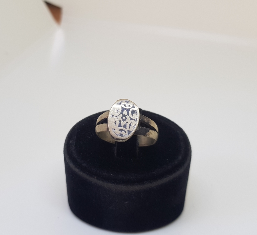 OSMANLI DÖNEMİ SAVATLI KADIN YÜZÜĞÜ