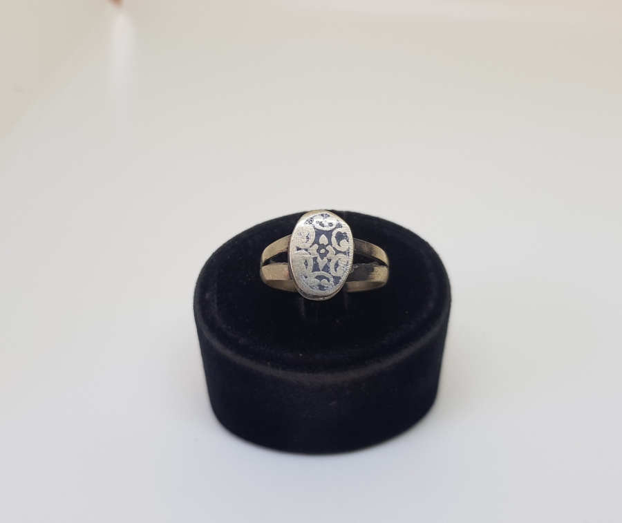 OSMANLI DÖNEMİ SAVATLI KADIN YÜZÜĞÜ