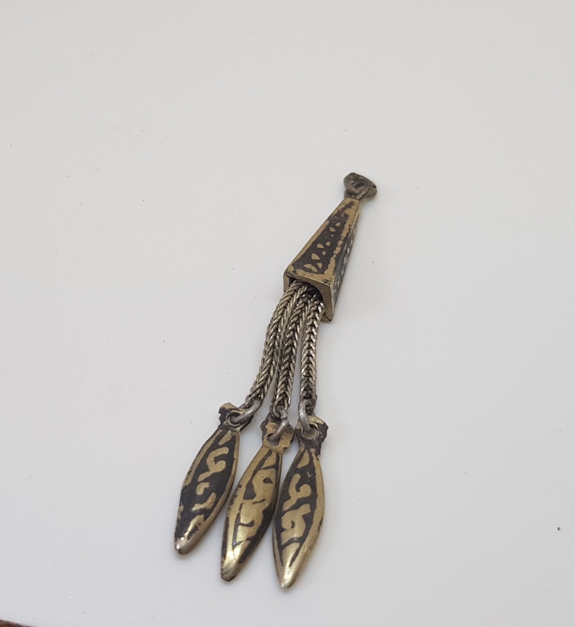 OSMANLI DÖNEMİ SAVATLI TESPİH PÜSKÜLÜ