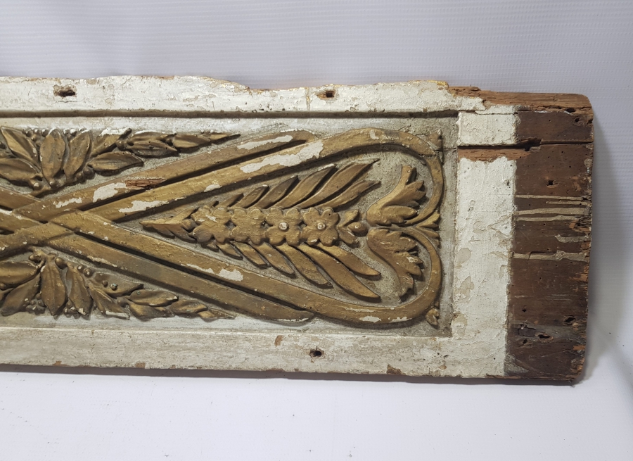 OSMANLI DÖNEMİ EL OYMA İŞÇİLİKLİ SONSUZLUK BAĞLI EDİRNEKARİ AHŞAP KAPI ÜSTLÜĞÜ