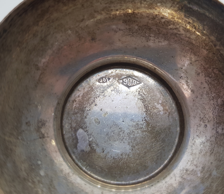 ANTİKA KUŞLU GÜMÜŞ ÇAMÇAK