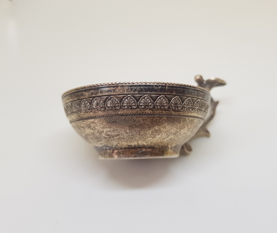 ANTİKA KUŞLU GÜMÜŞ ÇAMÇAK