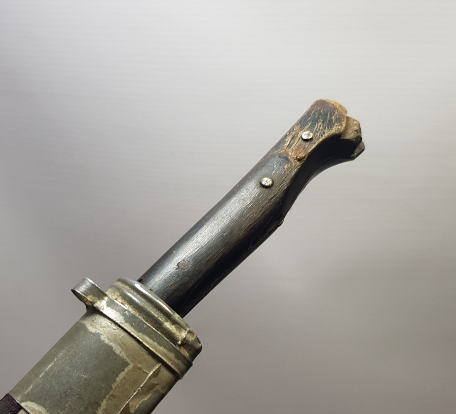 OSMANLI DÖNEMİ MEŞHUR BURSALI REMZİ USTA DAMGALI EL YAPIMI BİTİRİM SALLAMASI - KABADAYI KAMASI