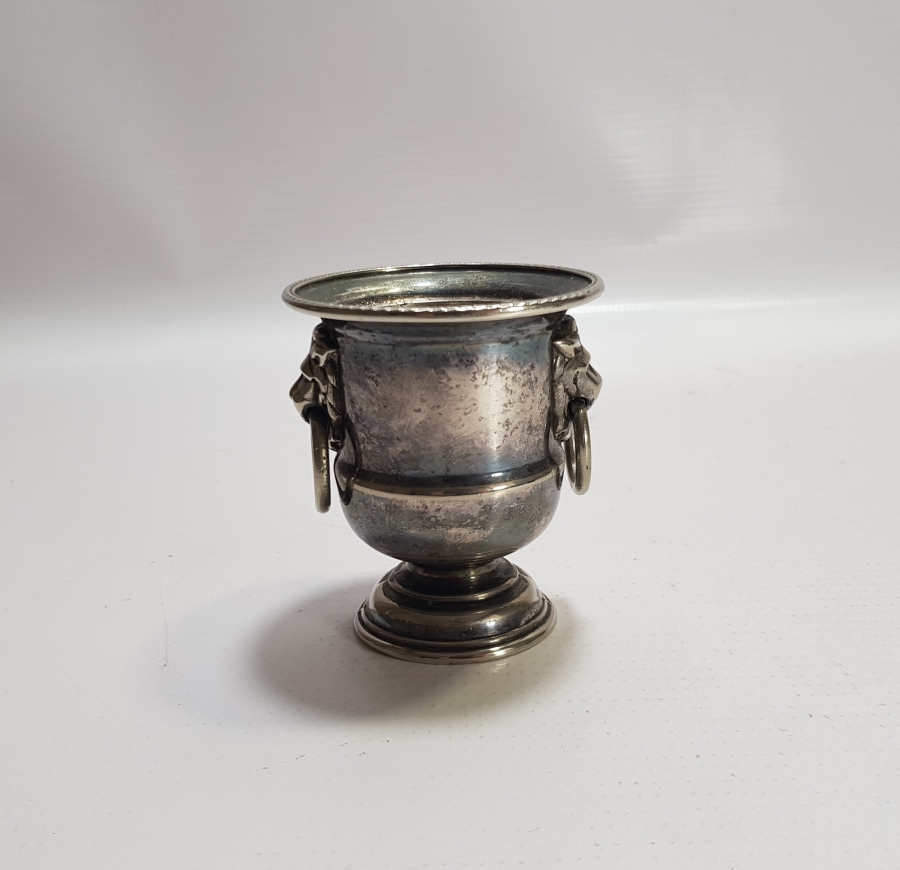 GÜMÜŞ KAPLAMA ANTİKA SHEFFIELD HAVYARLIK