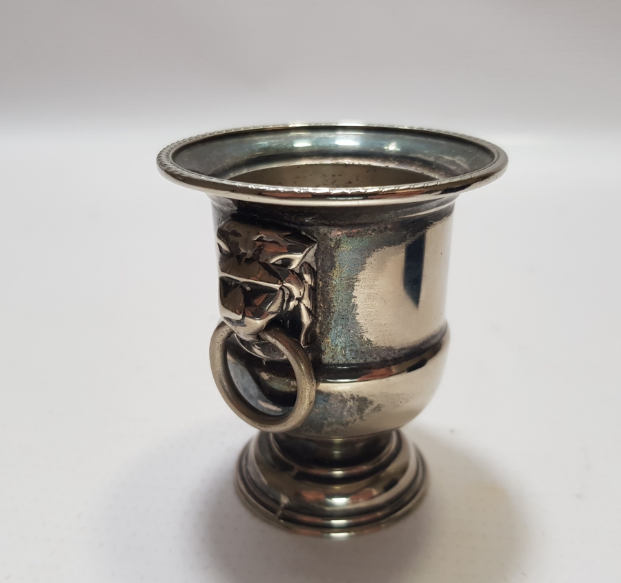 GÜMÜŞ KAPLAMA ANTİKA SHEFFIELD HAVYARLIK