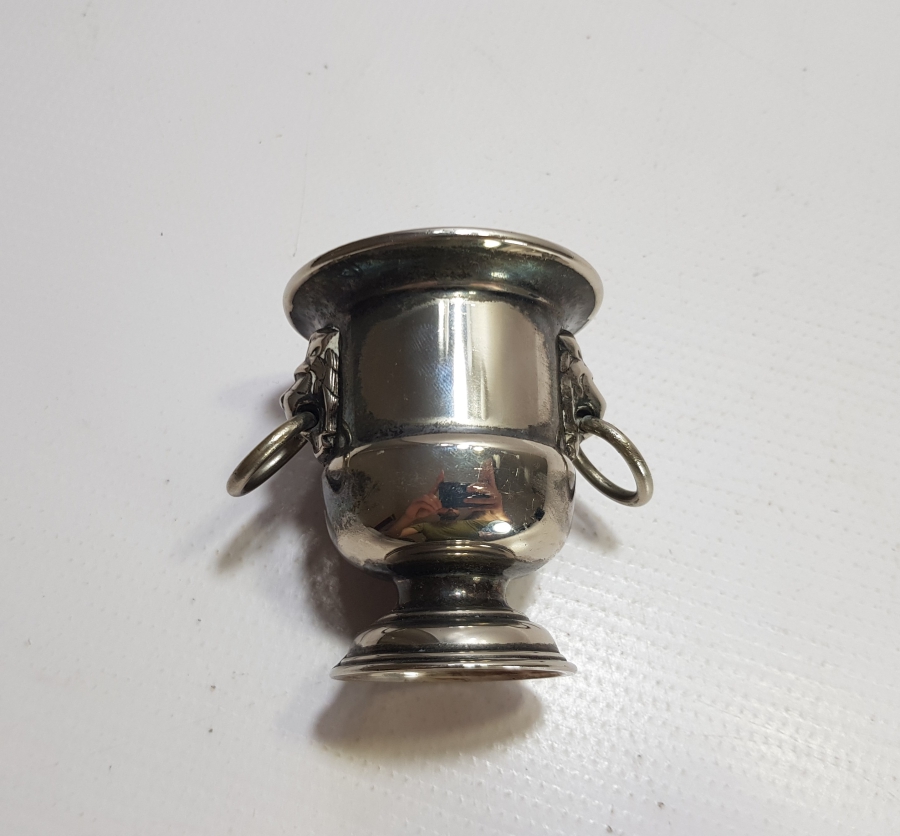 GÜMÜŞ KAPLAMA ANTİKA SHEFFIELD HAVYARLIK