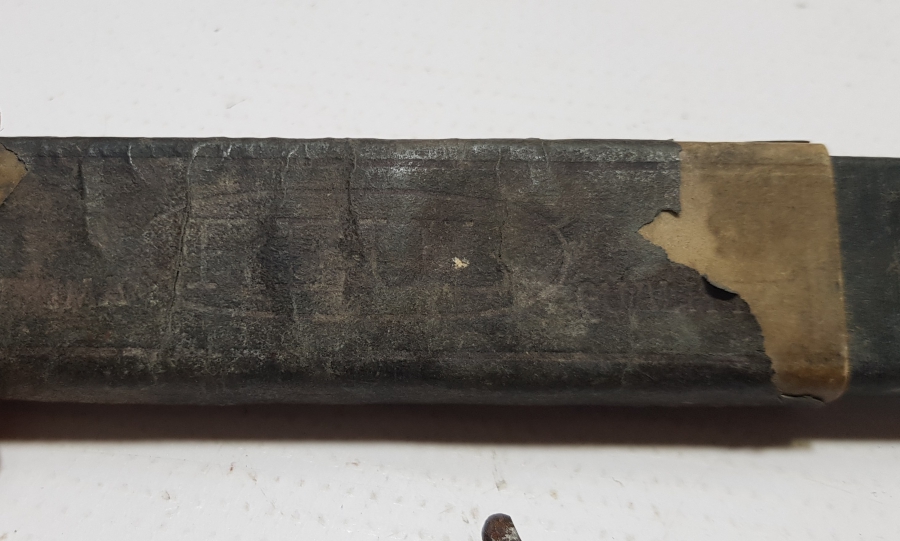 OSMANLI DÖNEMİ ORİJİNAL KUTUSUNDA KATALİN SAPLI BERBER USTURASI