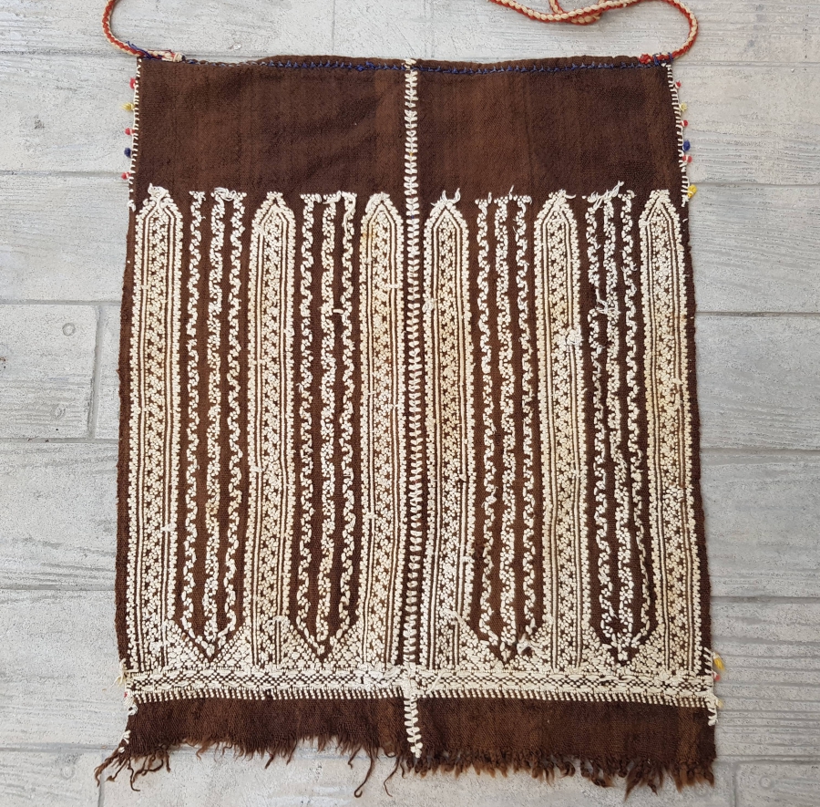 OSMANLI DÖNEMİ KOZAK YÖRESİ NADİR DİREKLİ FUTA - ÖNLÜK