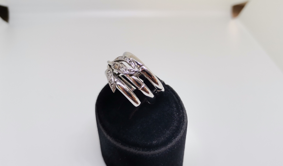 BUĞDAY BAŞAĞI TASFİRLİ PIRLANTA YÜZÜK