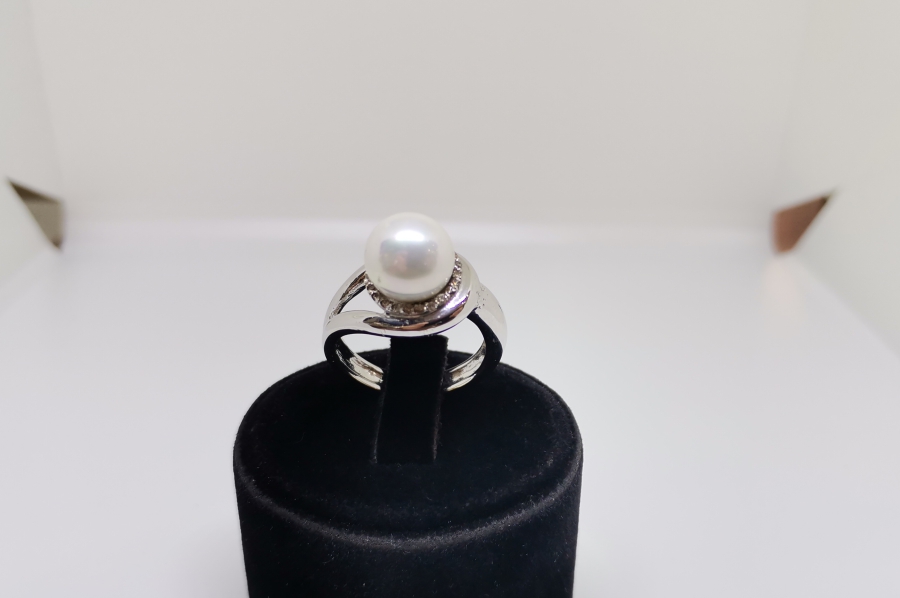 İNCİLİ PIRLANTA YÜZÜK