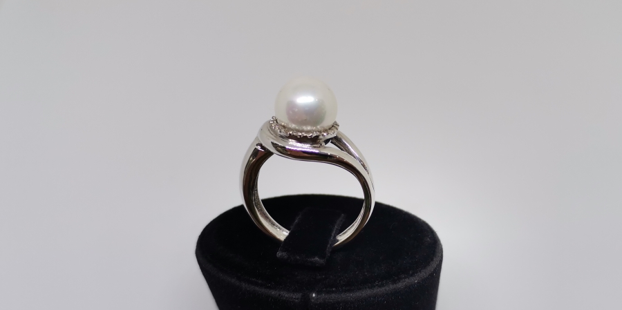 İNCİLİ PIRLANTA YÜZÜK