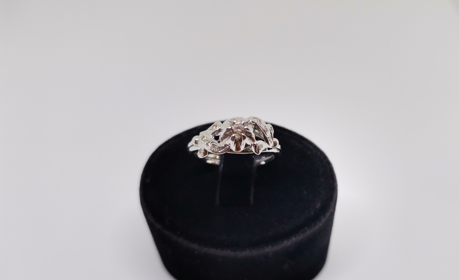 GUBUR MODEL PIRLANTA YÜZÜK