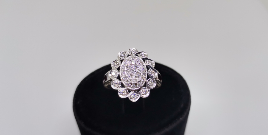 PIRLANTA TAŞLI GÜNEŞ MODEL YÜZÜK