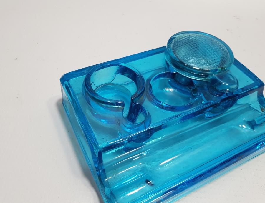 OSMANLI DÖNEMİ NADİR RENKTE CAM HOKKA