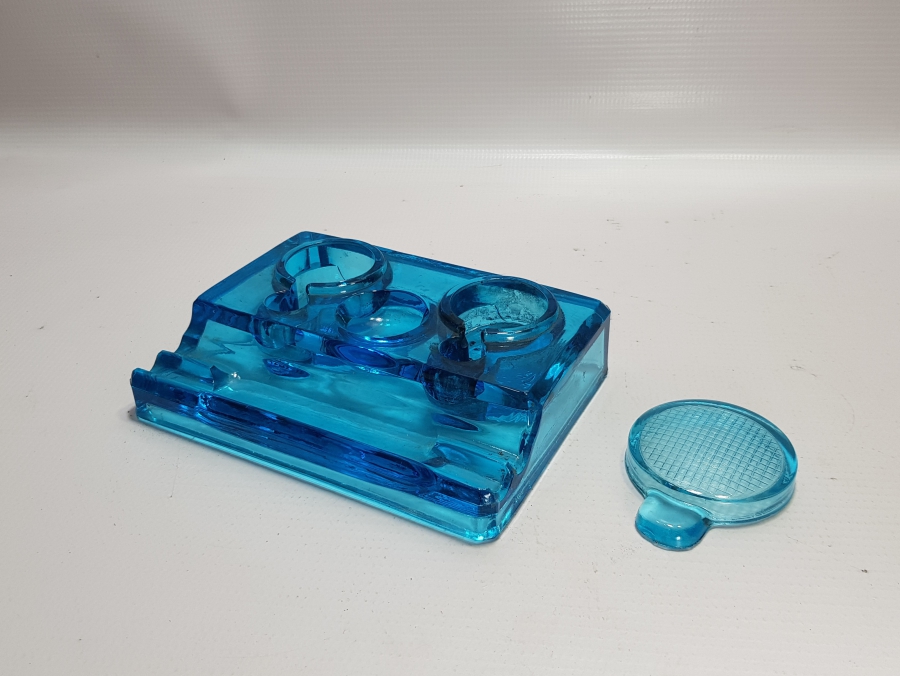 OSMANLI DÖNEMİ NADİR RENKTE CAM HOKKA