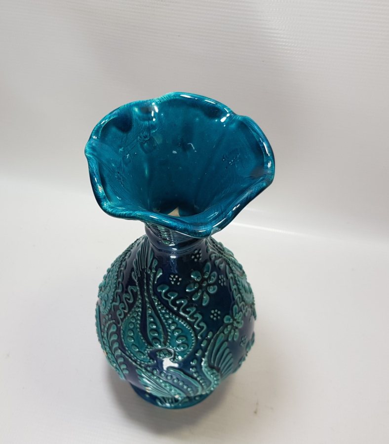 KABARTMA İŞÇİLİKLİ KÜTAHYA VAZO