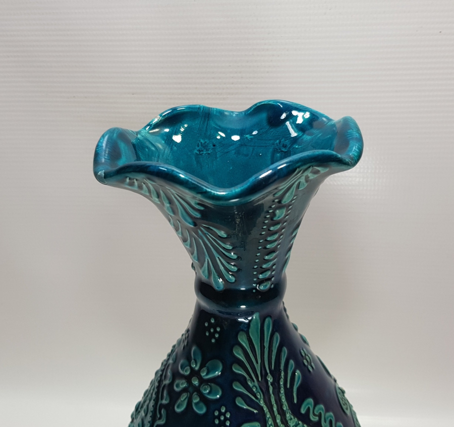 KABARTMA İŞÇİLİKLİ KÜTAHYA VAZO