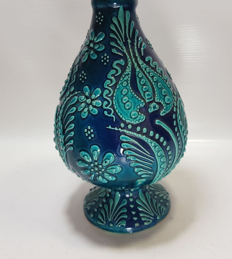 KABARTMA İŞÇİLİKLİ KÜTAHYA VAZO