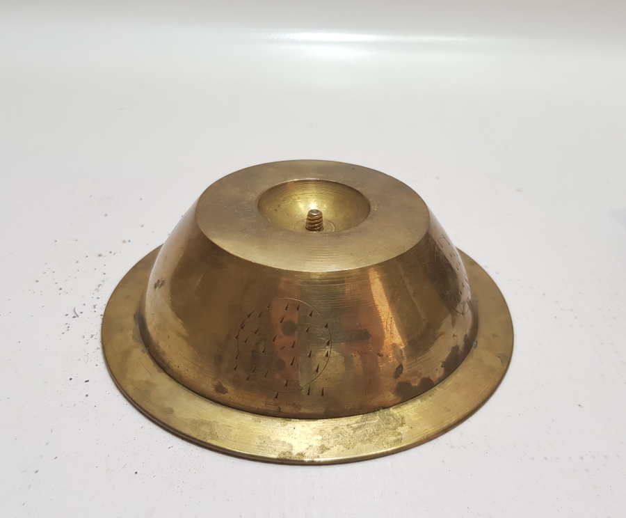 ÜZERİ AYETLERLE DEKORLU ANTİKA ŞİFA TASI