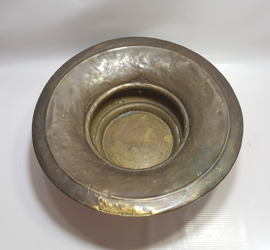 RUSLARIN OSMANLI PAZARI İÇİN YAPTIĞI DAMGALI İBRİK ALTLIĞI