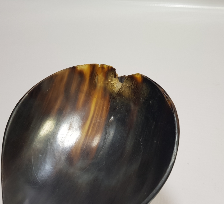 OSMANLI DÖNEMİ BOYNUZDAN MAMUL DEV BOY KAŞIK