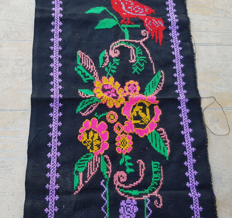 KANAVİÇE İŞÇİLİKLİ ANTİKA RUM PANO