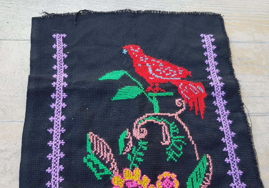 KANAVİÇE İŞÇİLİKLİ ANTİKA RUM PANO