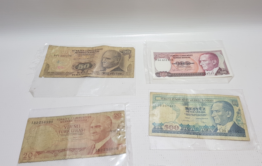 ANTİKA KAĞIT PARA LOTU