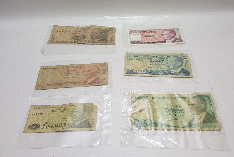 ANTİKA KAĞIT PARA LOTU