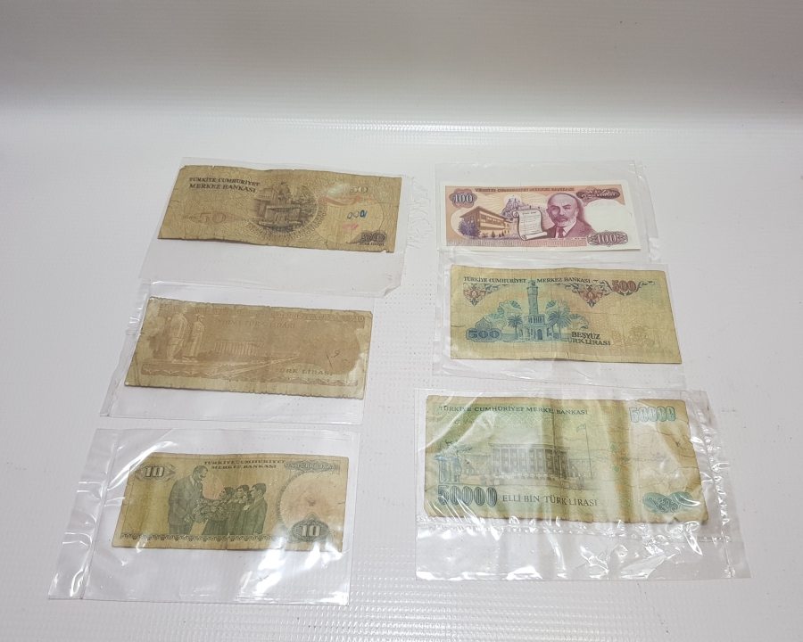 ANTİKA KAĞIT PARA LOTU