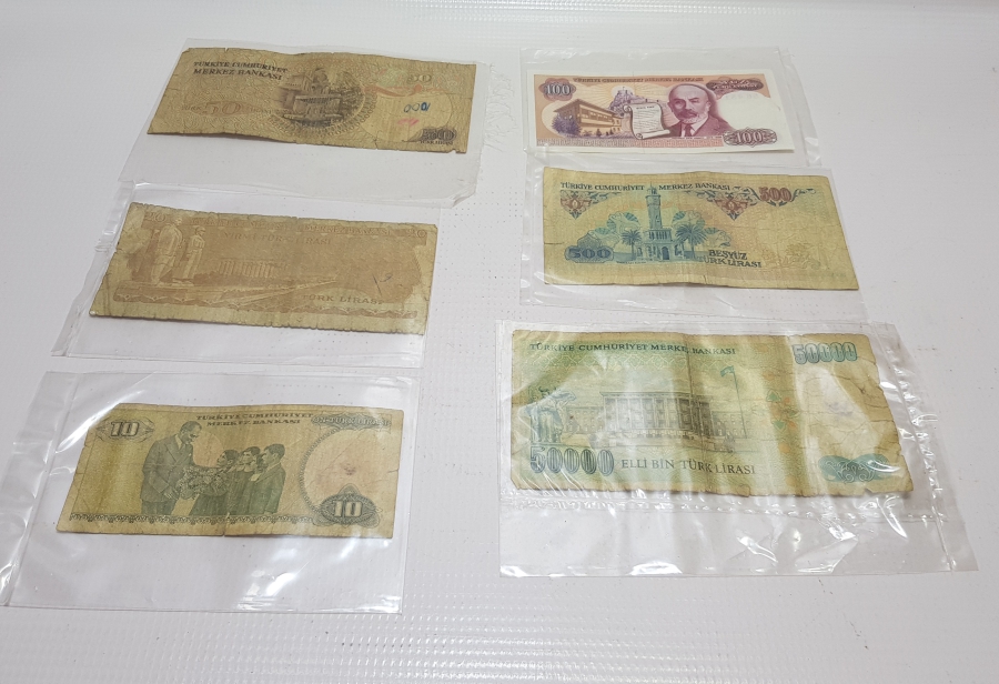 ANTİKA KAĞIT PARA LOTU