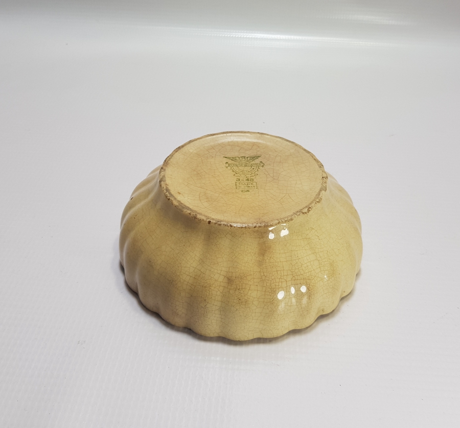 OSMANLI DÖNEMİ ALTI DAMGALI LEVANTEN BÜYÜK BOY PORSELEN TABAK