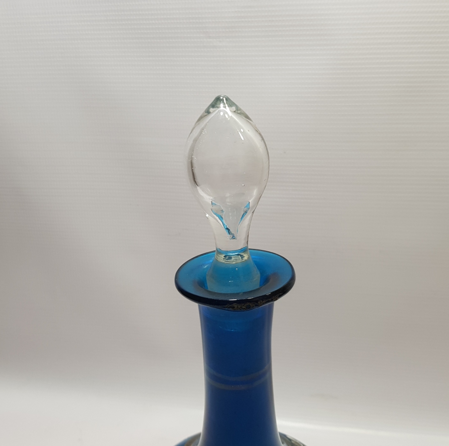 OSMANLI DÖNEMİ KOPARMA İŞÇİLİKLİ VE MİNELİ NADİR FORMDA KARAF