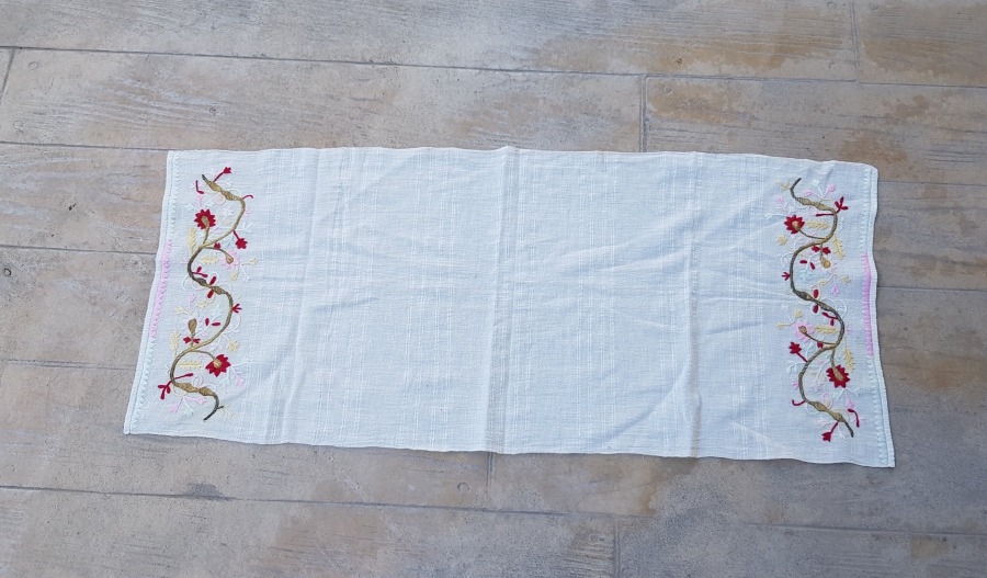 OSMANLI DÖNEMİ İPEKLİ YAĞLIK