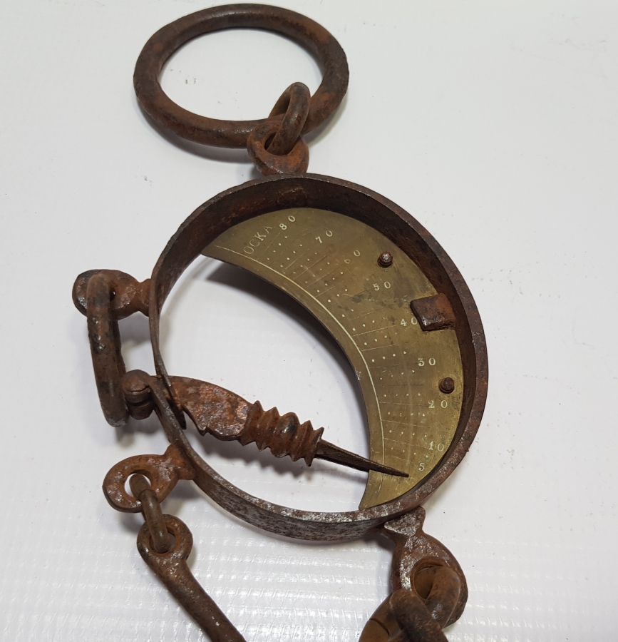 OSMANLI DÖNEMİ NADİR EL KANTARI - OKKA