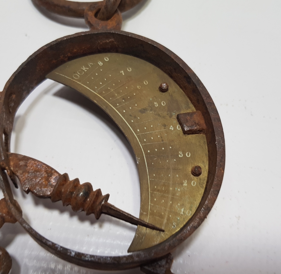 OSMANLI DÖNEMİ NADİR EL KANTARI - OKKA