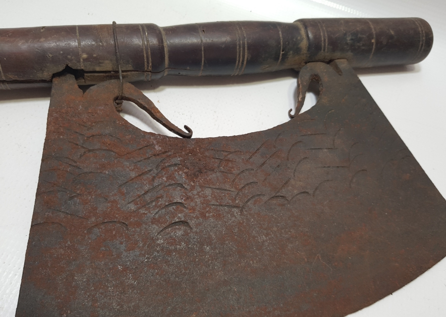 OSMANLI DÖNEMİ DEV BOYDA ÜZERİ İŞLEMELİ RUM SATIR