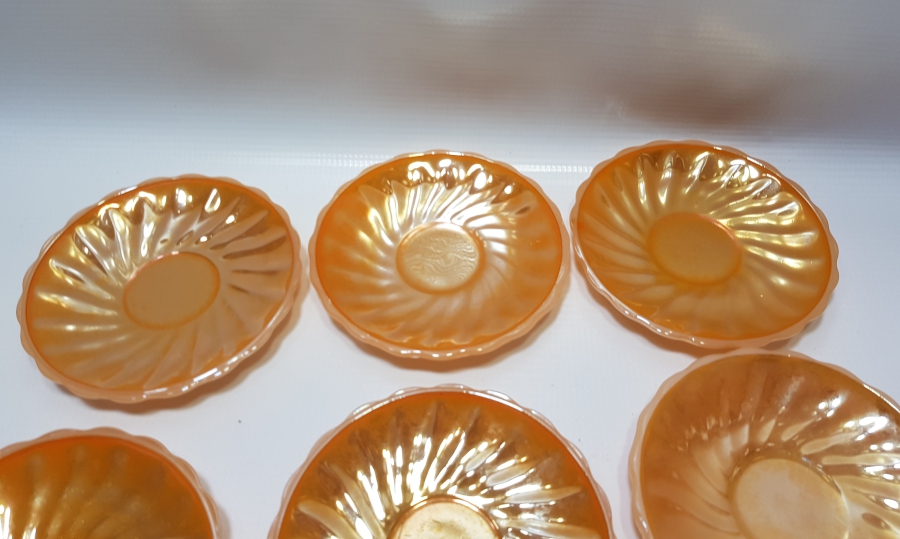 ANTİKA NOSTALJİK AMERİKAN YAPIMI KAHVE FİNCANI ALTLIĞI LOTU