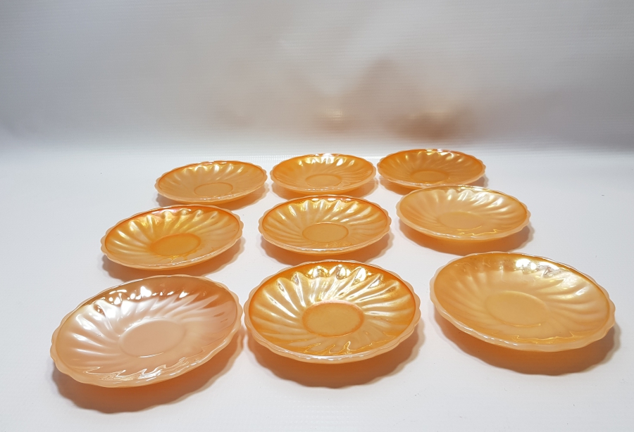 ANTİKA NOSTALJİK AMERİKAN YAPIMI KAHVE FİNCANI ALTLIĞI LOTU