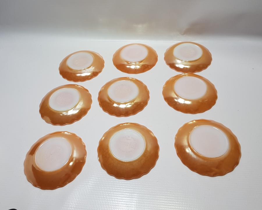 ANTİKA NOSTALJİK AMERİKAN YAPIMI KAHVE FİNCANI ALTLIĞI LOTU