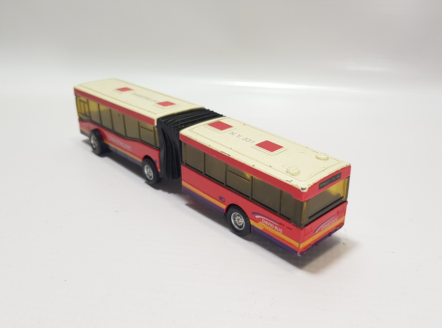 ESKİ ÇİN YAPIMI ANTİKA OYUNCAK KÖRÜKLÜ OTOBÜS