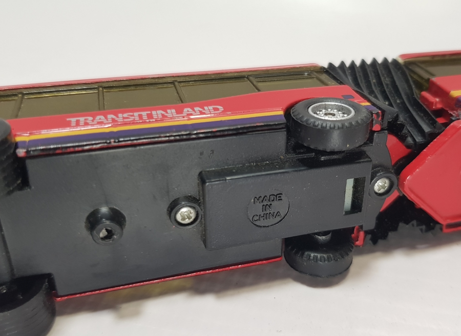 ESKİ ÇİN YAPIMI ANTİKA OYUNCAK KÖRÜKLÜ OTOBÜS