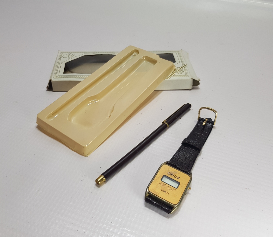 ORİJİNAL KUTUSUNDA KALEM SAAT TAKIMI