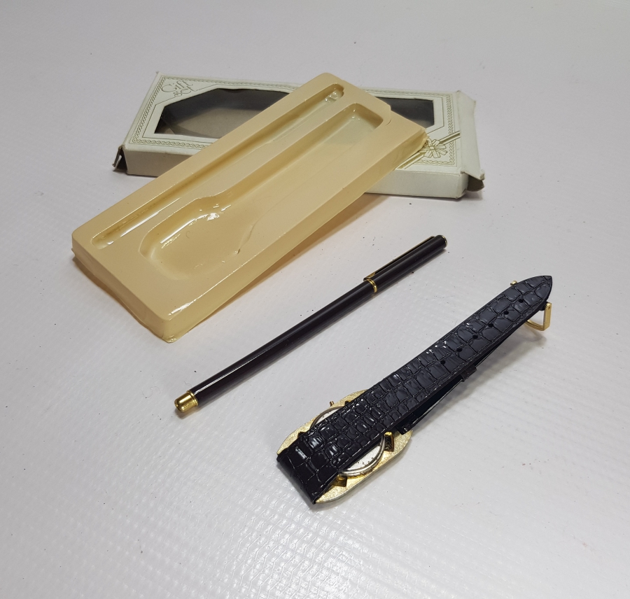 ORİJİNAL KUTUSUNDA KALEM SAAT TAKIMI