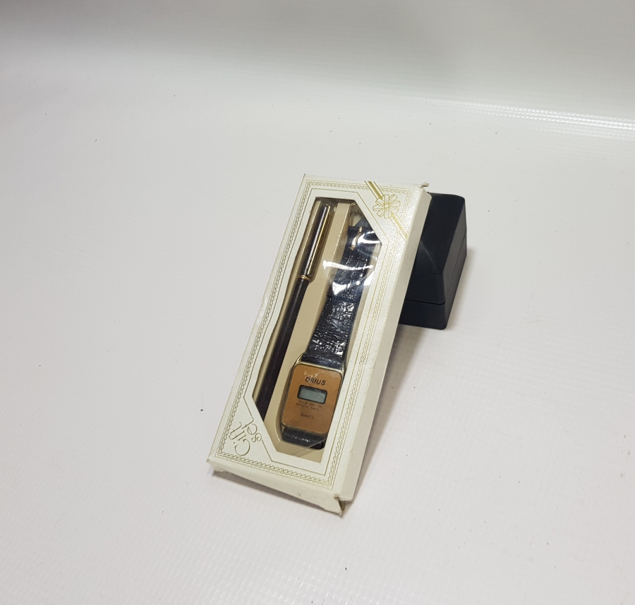 ORİJİNAL KUTUSUNDA KALEM SAAT TAKIMI