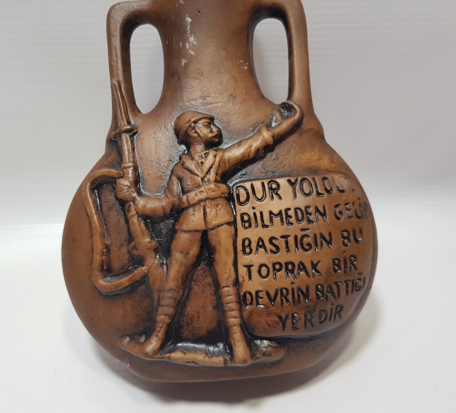 YAKIN DÖNEMİ ÇANAKKALE DEKORATİF - HEDİYELİK TESTİ