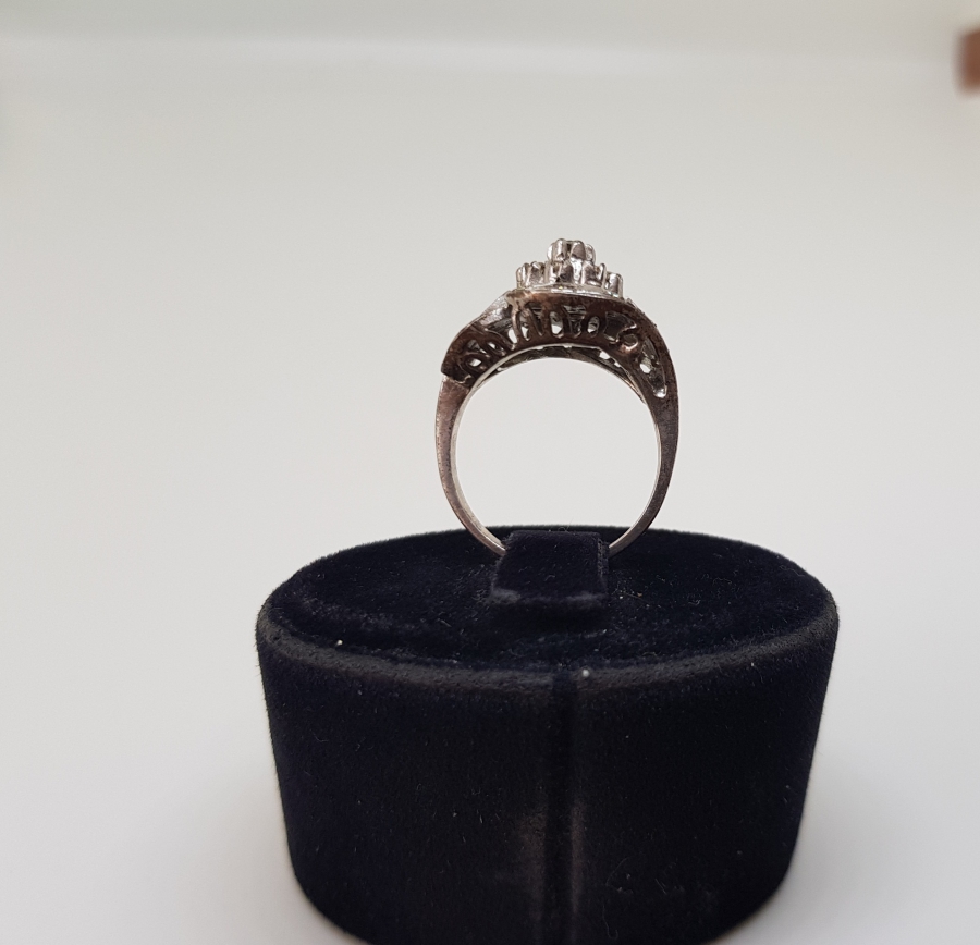 SALYANGOZ MODEL ANTİKA PIRLANTA YÜZÜK